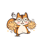 オレンジリス（個別スタンプ：28）