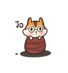 オレンジリス（個別スタンプ：32）