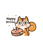 オレンジリス（個別スタンプ：36）