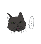 黒猫ジョナサンのスタンプ 1（個別スタンプ：4）