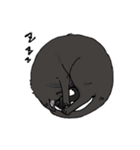 黒猫ジョナサンのスタンプ 1（個別スタンプ：8）