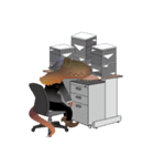 アール傘トカゲ（個別スタンプ：7）