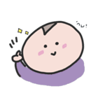 日常で使いやすそうver.（個別スタンプ：3）