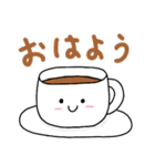 手書き文字～カフェ風～（個別スタンプ：6）