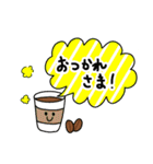 手書き文字～カフェ風～（個別スタンプ：10）