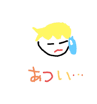 9才手書きスタンプ（個別スタンプ：21）