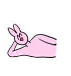 パワフルハッピーうさぎさん（個別スタンプ：24）