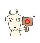 ヤギと犬達（個別スタンプ：4）