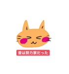 いつも笑顔の猫9（個別スタンプ：19）