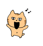よく喋るねこ（個別スタンプ：8）