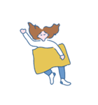 ロングロングネロー（個別スタンプ：34）
