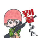 38人の女の子（個別スタンプ：36）