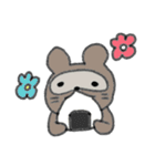 東京のフェレット姉妹（個別スタンプ：4）
