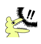 絶滅寸前⁈しゃくれワニいぬ（個別スタンプ：6）