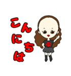 おで子ちゃんスタンプ(日常会話)（個別スタンプ：2）