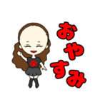 おで子ちゃんスタンプ(日常会話)（個別スタンプ：3）