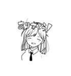 シロクロな娘。（個別スタンプ：7）