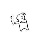 無表情人（個別スタンプ：5）