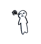 無表情人（個別スタンプ：7）