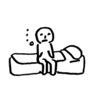 無表情人（個別スタンプ：19）