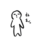 無表情人（個別スタンプ：20）