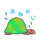 【りくガメ】日常で使えるスタンプ（個別スタンプ：24）
