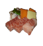 肉で免疫つけるぉ（個別スタンプ：4）