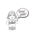 デブの主張（個別スタンプ：9）