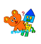 クマ＆ロボスタンプ（個別スタンプ：25）