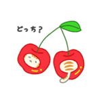 カナリア猫の果物・野菜シリーズ（個別スタンプ：18）