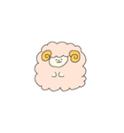 なぜかポジティブなひつじ（個別スタンプ：1）