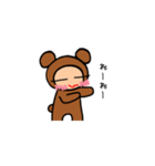 なりきりクマのくまたん♡日常編♡（個別スタンプ：13）