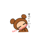 なりきりクマのくまたん♡日常編♡（個別スタンプ：14）