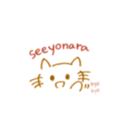 japanglish cat（個別スタンプ：7）