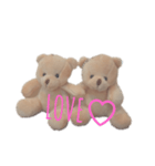 クマさんからのmessage♡（個別スタンプ：1）