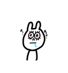 うさぎのリアル。（個別スタンプ：1）