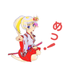 頑張る巫女お姉さん  5（個別スタンプ：11）