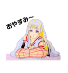 頑張る巫女お姉さん  5（個別スタンプ：24）