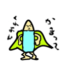 お願い戦士 クレヨンマン ～ダジャレ～（個別スタンプ：1）