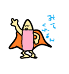お願い戦士 クレヨンマン ～ダジャレ～（個別スタンプ：3）