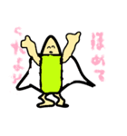 お願い戦士 クレヨンマン ～ダジャレ～（個別スタンプ：9）