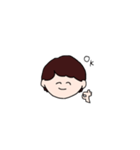 顔文字つくりたいのにな（個別スタンプ：5）