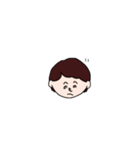 顔文字つくりたいのにな（個別スタンプ：7）