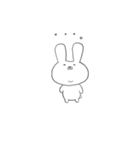 ふとめうさぎの日常（個別スタンプ：4）