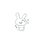 ふとめうさぎの日常（個別スタンプ：5）