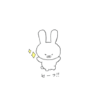 ふとめうさぎの日常（個別スタンプ：10）
