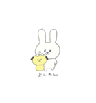 ふとめうさぎの日常（個別スタンプ：16）