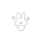 ふとめうさぎの日常（個別スタンプ：17）