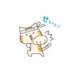 カナリア猫のあいうえおスタンプ（個別スタンプ：14）