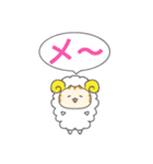 カナリア猫のあいうえおスタンプ（個別スタンプ：34）